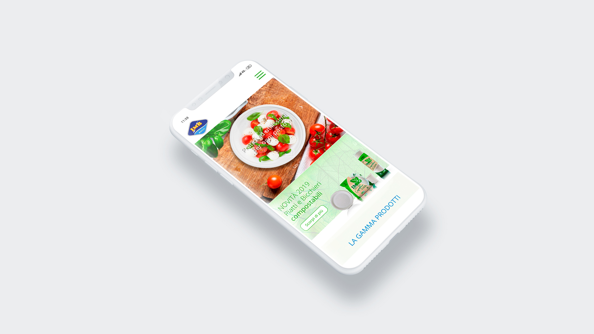 Mockup imb monouso