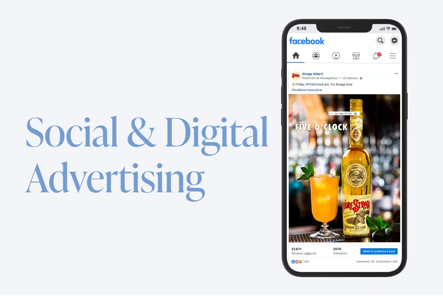 Thumb social strega