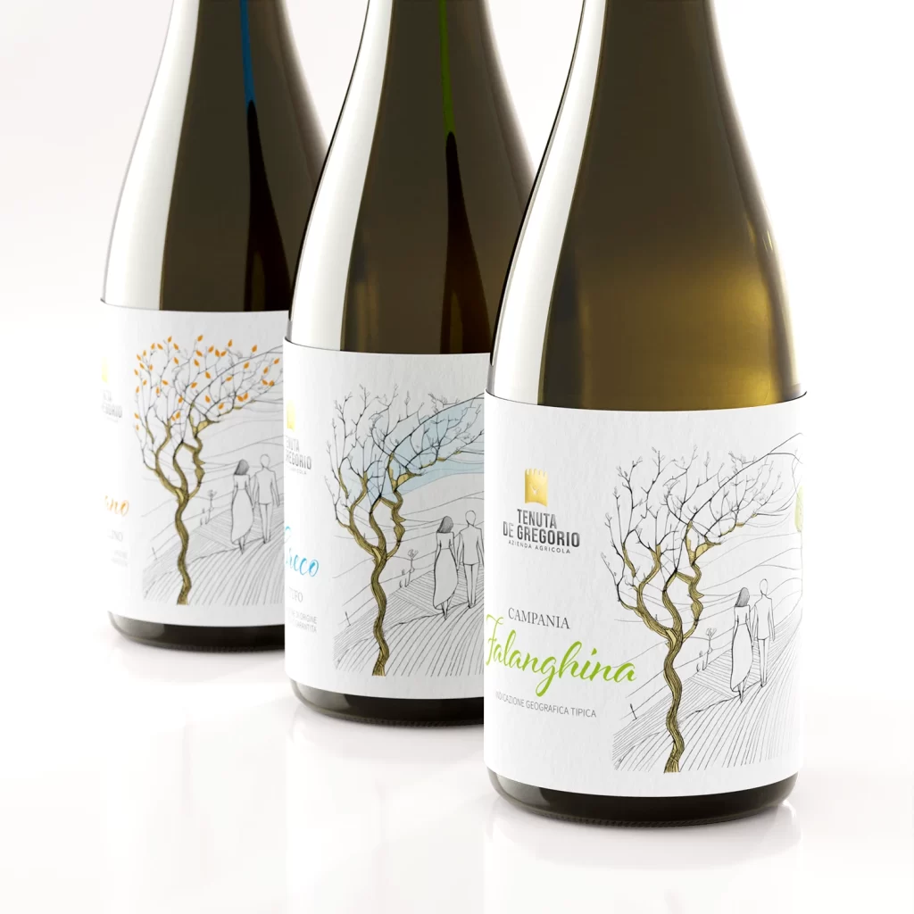 disegno etichette vini